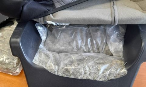 Марихуана в газова бутилка и в детско столче хванаха на „Капитан Андреево“ (СНИМКИ)
