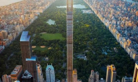 Най-тънкият небостъргач в света (ВИДЕО)