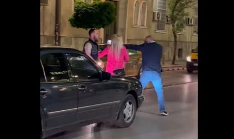 Украинец и българин в среднощен бой в София (ВИДЕО)