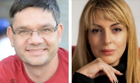 Димитър Коцев – Шошо и Яна Борисова в среща-беседа с публиката