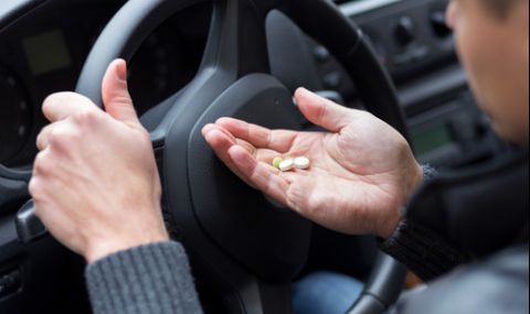 Хванаха рецидивист да шофира след употреба на четири вида наркотици
