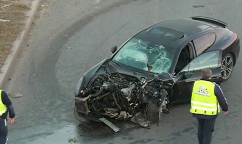 Причинилият катастрофата на Околовръстното в София е с 35 фиша