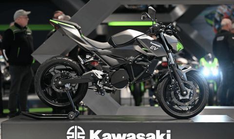 Kawasaki показа първия си електрически мотоциклет