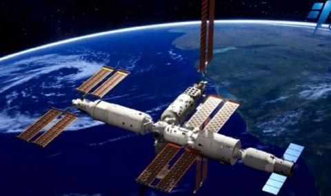 Китай завършва собствената си орбитална станция Tiangong