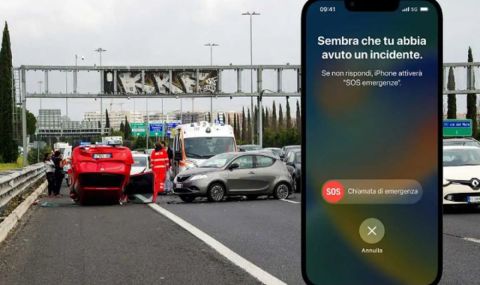 Функцията на iPhone за спасяване при катастрофа вече е налична в Европа