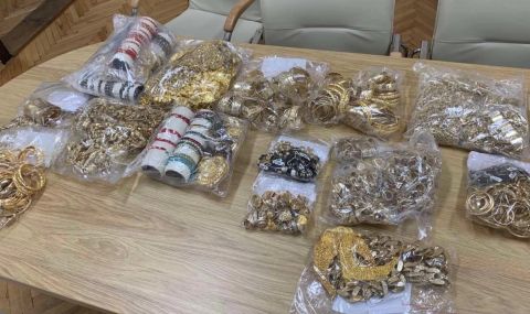 ГДБОП разследва контрабанда на 13 кг злато във Варна