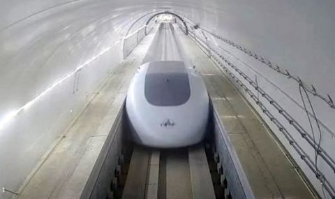 Китайски Hyperloop за влакове със скорост над 1000 км/ч