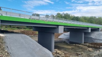 Новият мост на пътя Царево – Ахтопол е пуснат за движение