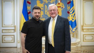 Откакто пратеникът на Тръмп е в Киев, Русия спря ударите по града