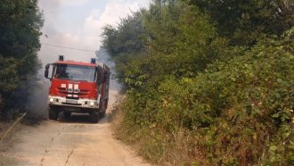 Овладян е пожарът край Асеновград