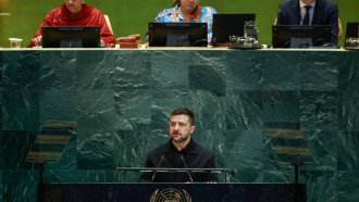 Зеленски пред ООН: Международното право за съжаление не работи без оръжия