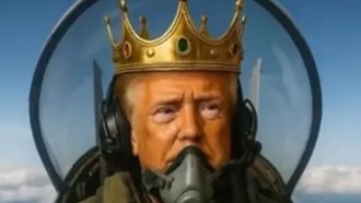 Тръмп публикува видео, създадено с AI, в което излива фекалии върху протестиращи американци