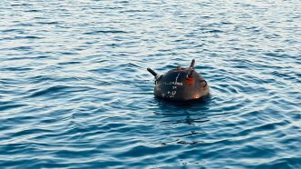 Турски рибари откриха морски дрон камикадзе в Черно море