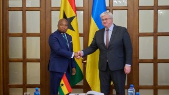 Общо 272 ганайци са били привлечени да се бият на страната на Русия, 55 от тях са били убити