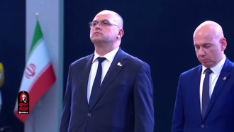 Депутати на „Възраждане“ се поклониха пред останките на Али Хаменей