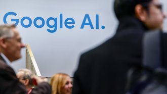 Google тества начална страница с AI вместо бутона „Търсене“